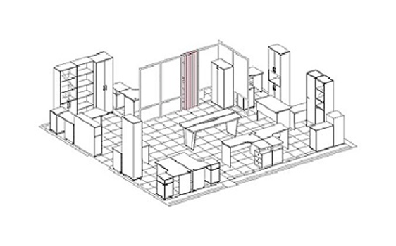 Компьютерная расстановка мебели